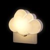 Night Light Socket with Twilight Sensor Socket Light LED Clouds Wall Lamp Nursery Nursing Light Baby First Equipment Newborn