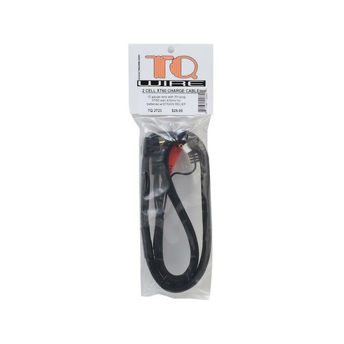 TQ Wire XT60 2S Charge Cable w/4mm & 5mm Bullet Connector (2') (iCharger/iSDT)
