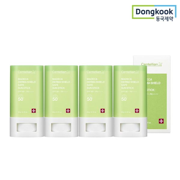 [Centellian 24] Madeca Derma Shield Safe Sun Stick 20g 4ea Sunblock Sun Care Cooling Soothing Centella Asiatica