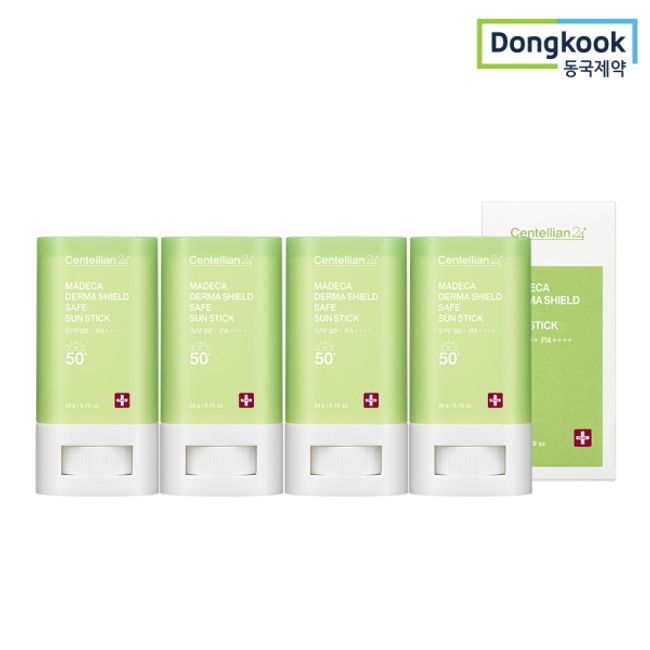 [Centellian 24] Madeca Derma Shield Safe Sun Stick 20g 4ea Sunblock Sun Care Cooling Soothing Centella Asiatica