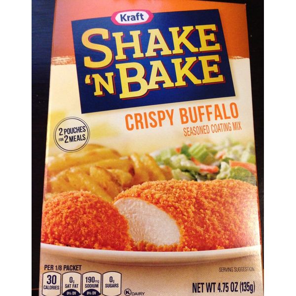 Shake 'N Bake Crispy Buffalo Seasoned Coating Mix 4.75 Oz (Pack of 3)