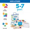 LEAR1239 LEARNING RESOURCES SKILL BUILDERS First Grade Geometry Activity Set, Mathematics Toy, Shapes, Fractions, Authentic Product