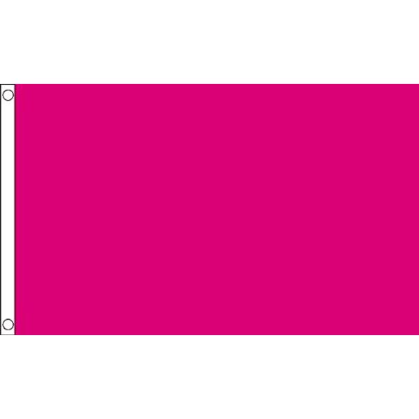 Plain Cerise Small Flag 3ft x 2ft