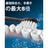 Ofashu Replacement Toothbrush Head (Black, M)