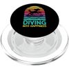 Diving Into Happiness Dock Diving PopSockets PopGrip for MagSafe