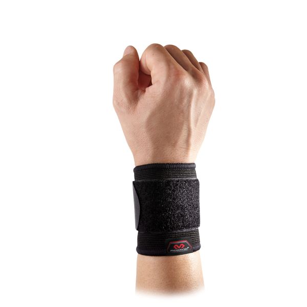 Mcdavid Men's 2 Way Elastic Sleeve Wrist Support-Black, Small/Medium, Sml/Med