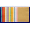 Data Control Inc Colored Card Inserts - 1"X6" Cream. 500 Cards in a Package.