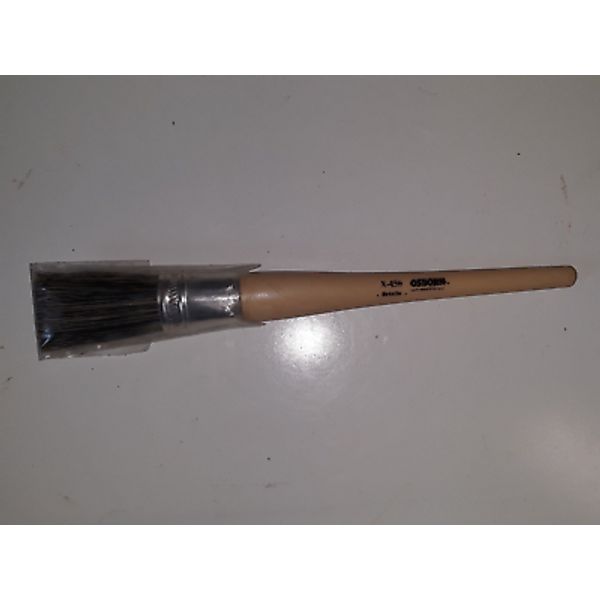 osborn 71119 #8 OVAL SASH PAINT BRUSH 2-3/8" TL X GREY BRISTLE