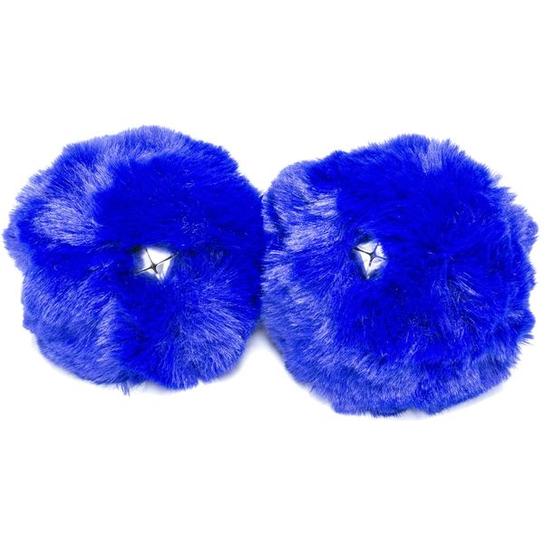 Sure-Grip Skate Out Loud - Roller Skate Pom Poms Solid, Blue