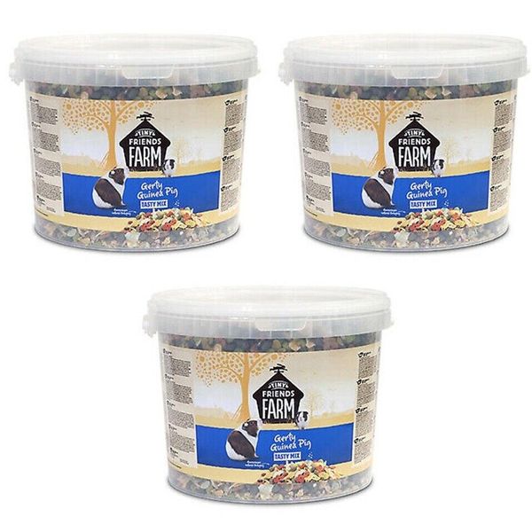 Gerty 3217 10 Lb Tasty Mix Guinea Pig Food- Pack of 3