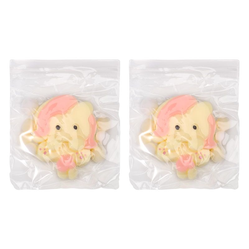 2 Pezzi Giocattoli Squishy A Forma Di Pony – Palline Antistress TPR Morbide Per Bambini E Adulti