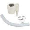 SANEI EC2012-2S-H Rain Drain Set with Hose Gray