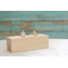 Turtle CZ Earring, Gold Plated earrings, Turtle CZ Charm, Turtle Stud - Women