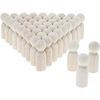Wood Peg Dolls, Peg Doll Kit (1.77 inches, 50-Pack)