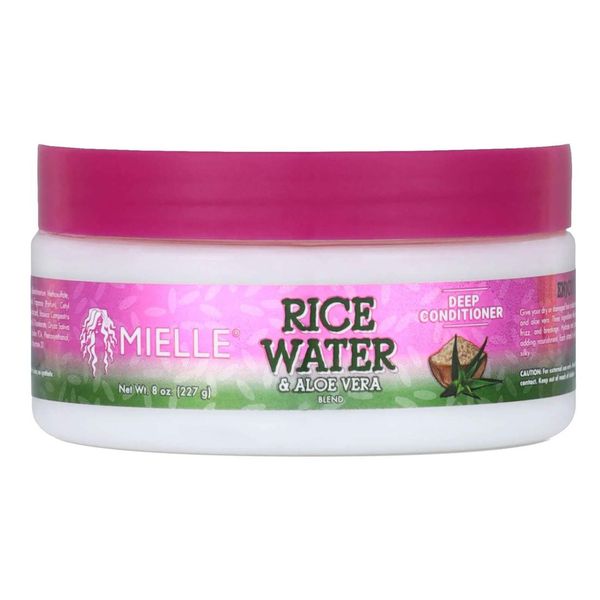 Mielle Rice Water & Aloe Vera Deep Conditioner – 8 oz