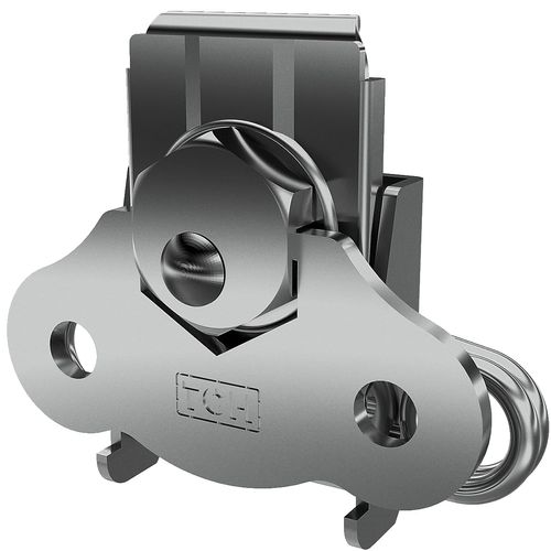 TCH Hardware - Medium Surface-Mount Rotary Twist Catch, Silver - 501-583800