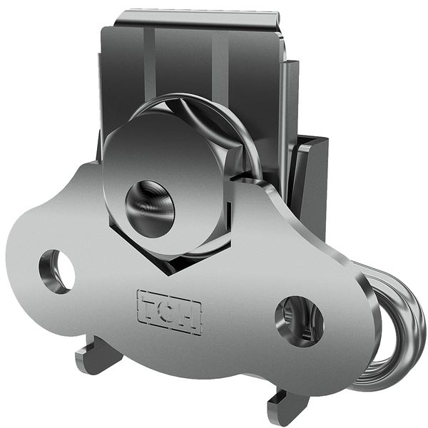 TCH Hardware - Medium Surface-Mount Rotary Twist Catch, Silver - 501-583800