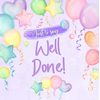 Well Done Card (Lilac)