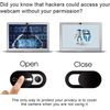 Fonus Privacy Camera Cover Security Blocker Compatible with Motorola Edge (2025), Webcam Closure White
