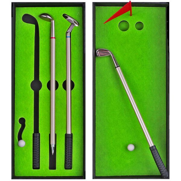 Golf Pen Desktop Games - Funny Gifts for Golfers, Coworkers, Boss - Stocking Stuffers