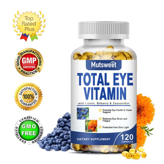 Sight Care Vision Supplement With Lutein,Zeaxanthin,Bilberry For Vision Health