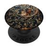 Red Squirrel in a Tree William Morris Style PopSockets Adhesive PopGrip