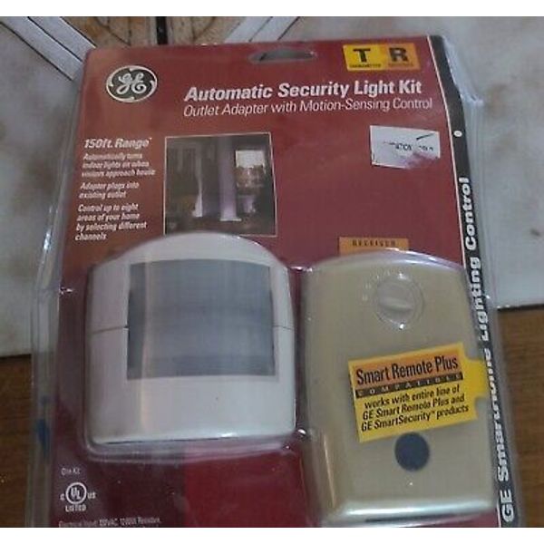 General Electric Automatic Security Light Kit,Outlet Adapter W Motion Sense Cont