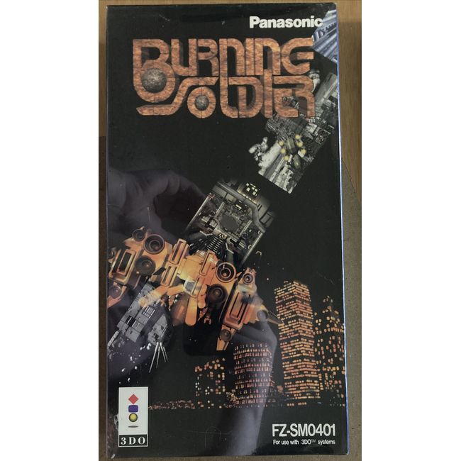 NEW Burning Soldier for Panasonic 3DO SEALED Long Box