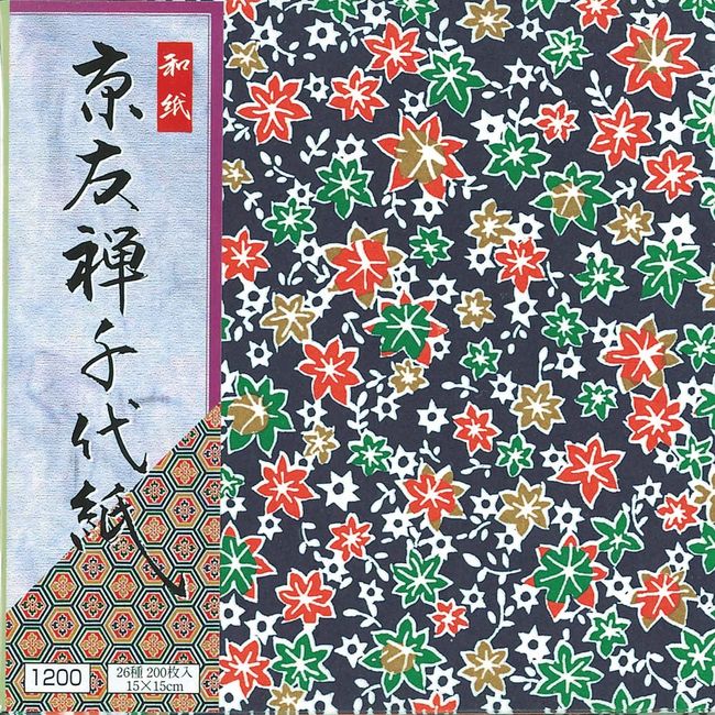 エヒメ紙工 友禅千代紙 15cm角 200枚入 KY-12015