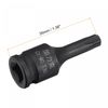 sourcing map T30 Impact Torx Bit Socket, 1/4" Square Drive 35mm Length CR-MO Metric Sizes