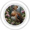 A Ruffed Grouse Surrounded By Mountain Laurel Flowers PopSockets PopGrip for MagSafe