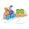 Melissa & Doug First Play Wooden Rocking Farm Animals Pull Train