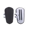 Indian Motorcycle Passenger Floorboards with Pads in Chrome, Pair - 2880293
