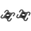 WH1 Mask Hooks Mask Holder Snow Goggles Black
