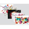 A4 Plastic Document Folders Envelopes, Assorted Colours, Pack of 5, (Sports)