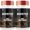 (2 Pack) Boosted Pro Male Performance Capsules, Boosted Pro Men (120 Capsules)