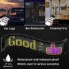 2Pcs Soft Screen LED Eye Lamp In Dynamic Colorful Design For Car Window Display