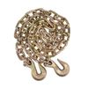3/8" X 20' G70 Chain with grab hooks, WLL 6,600 lbs