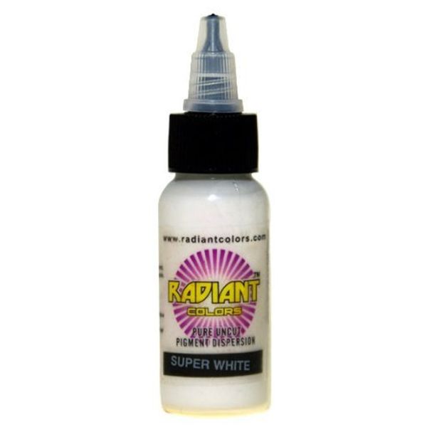 Radiant Colors - Super White - Tattoo Ink 1oz Made in USA