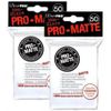 Ultra Pro PRO-MATTE (100 Count) White Deck Protector Sleeves - Magic the Gathering