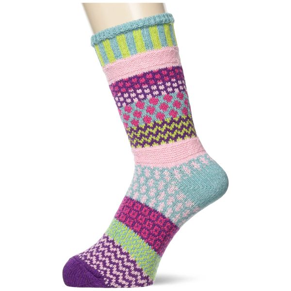 [ソルメイトソックス] クルーソックス ダリア M(25-27cm)