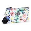 Kipling Creativity L Large Purse, Pouches, Cases, Cocktail Floral (Orange)