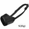 RSYHVG Dog Muzzle, Breathable Mesh and Durable Nylon, Adjustable Loop, Soft Pad, Black, Medium to Large Dogs