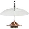 (12)-Perky-Pet 16 In. Transparent Bird Feeder Squirrel Baffle Model: 340