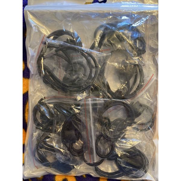 10 pack Adjustable Length Face Mask straps -Black Brand New!!