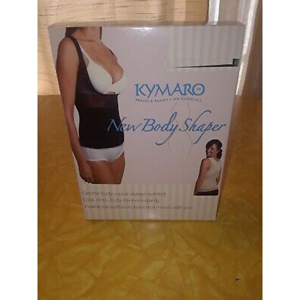 XXL Nude Kymaro Shapewear Size 5 New Body Shaper Top Cross Back Support 40 DD