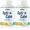 OptiCalm- Eye & Vision Support- 2 Bottles- 120 Capsules