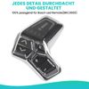 Besudo Protective Case Set for Bosch Kiox 500 & LED Remote Control Unit - Transparent, Waterproof, TPU Material