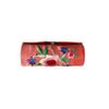 Satin Embroidery Lipstick Case Holder w/Mirror (Pink)
