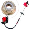 LRABO Blade Nut M10 x 1.25 Nut Left Screw Nut Lawn Mower Replacement Accessory (1)